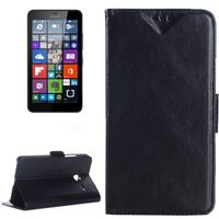 CRAZY HORSE LEATHER WALLET CASE WITH CARD HOLDER & STAND 