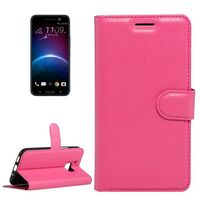 LITCHI TEXTURE HORIZONTAL FLIP LEATHER CASE WITH CARD HOLDER & STAND 