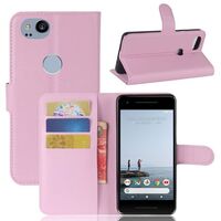 LITCHI TEXTURE HORIZONTAL FLIP LEATHER CASE WITH CARD HOLDER & STAND 