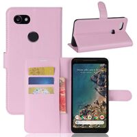 LITCHI TEXTURE HORIZONTAL FLIP LEATHER CASE WITH CARD HOLDER & STAND 