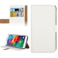 CRAZY HORSE LEATHER WALLET CASE WITH CARD HOLDER & STAND 