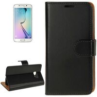 CRAZY HORSE LEATHER WALLET CASE WITH CARD HOLDER & STAND 