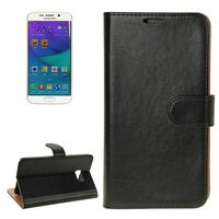 CRAZY HORSE LEATHER WALLET CASE WITH CARD HOLDER & STAND 