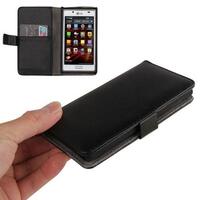 LITCHI TEXTURE HORIZONTAL FLIP LEATHER CASE WITH CARD HOLDER & STAND 