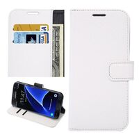 LITCHI TEXTURE HORIZONTAL FLIP LEATHER CASE WITH CARD HOLDER & STAND 