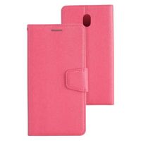 CROSS TEXTURE LEATHER CASE WITH CARD SLOTS FOR GALAXY J5 PRO 