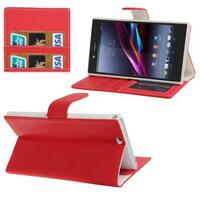 HORIZONTAL FLIP LEATHER CASE WITH CARD HOLDER & STAND 