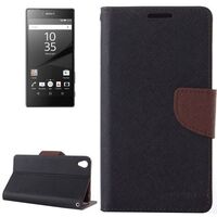 MERCURY DUAL COLOUR LEATHER WALLET CASE 