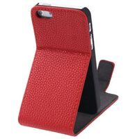 VERTICAL FLIP LEATHER CASE WITH STAND 