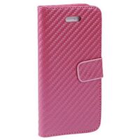 CARBON FIBRE TEXTURE HORIZONTAL FLIP LEATHER CASE 