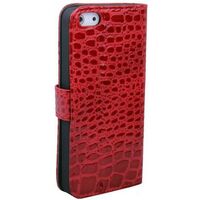 CROCODILE SKIN HORIZONTAL FLIP LEATHER CASE 