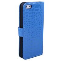 CROCODILE SKIN HORIZONTAL FLIP LEATHER CASE 