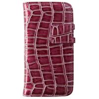 CROCODILE SKIN HORIZONTAL FLIP LEATHER CASE 