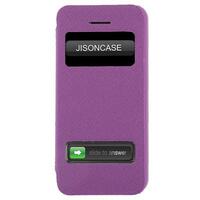 HORIZONTAL FLIP COVER CASE WITH CALLER ID WINDOW 