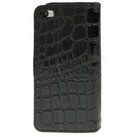 CROCODILE SKIN HORIZONTAL FLIP LEATHER CASE 