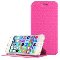 SLIM HORIZONTAL FLIP CASE WITH PATTERNED LEATHER FOR iPHONE 6 / 6S 