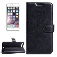 LITCHI TEXTURE HORIZONTAL FLIP LEATHER CASE WITH CARD HOLDER & STAND 