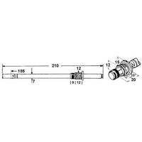 TELESCOPIC ANTENNA 210mm 