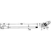 TELESCOPIC ANTENNA 160mm 