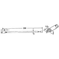 TELESCOPIC ANTENNA 200mm 