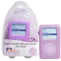 ICover Light Purple Silicone Cover for iPod 