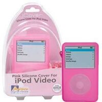 Pink Silicone Case 60GB To Suit iPod Video 