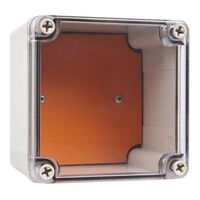 JUNCTION BOX ENCLOSURE WITH CLEAR LID IP66 