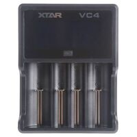 Ni-Mh/Li-Ion 4 Slot Smart Battery Charger | 5V | For 10440, 14500, 14650, 16340 batteries and more