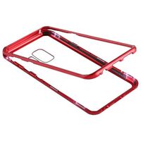 METAL BUMPER CASE WITH CLEAR BACK 