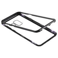 METAL BUMPER CASE WITH CLEAR BACK 