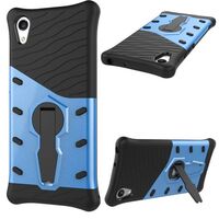 GEL+HARD PLASTIC DUAL PROTECTION CASE WITH STAND 