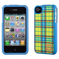 BURTON GYPSY PLAID HARDSHELL CASE TO SUIT iPHONE 4 / 4S 