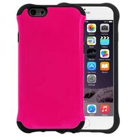 CURVED SILICON AND PLASTIC PROTECTIVE CASE FOR APPLE IPHONE 6 PLUS 