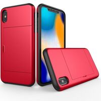 TOUGH ARMOUR CASE WITH CARD HOLDER FOR IPHONE XS MAX 