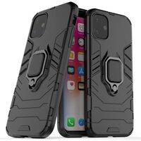 DUAL LAYER PROTECTIVE CASE FOR IPHONE 11 WITH RING / MAGNETIC HOLDER 