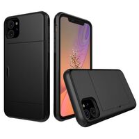 RUGGED ARMOUR CASE WITH CARD HOLDER FOR IPHONE 11 