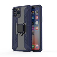 DUAL LAYER PROTECTIVE CASE FOR IPHONE 11 PRO MAX WITH RING / MAGNETIC HOLDER 