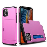 HARDSHELL CASE WITH CARD HOLDER FOR iPHONE 12 MINI 