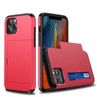 HARDSHELL CASE WITH CARD HOLDER FOR iPHONE 12 PRO MAX 