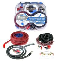 Bassix 4GA 2 channel amp install kit 