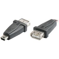 MINI-USB [5P] TO USB FEMALE 