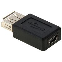 MINI USB F TO USB F CONVERTER ADAPTOR 