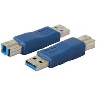 USB 3.0 'A' MALE TO 'B' MALE ADAPTOR 