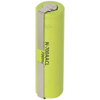 Ni-Cd "AA" Battery Sanyo Industrial | Capacity: 700mAh | Type: TAG