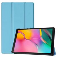 MULTI-FOLD LEATHER TABLET CASE AND STAND 