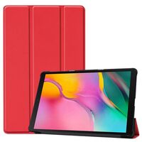 MULTI-FOLD LEATHER TABLET CASE AND STAND 