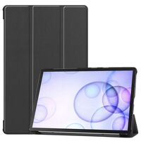 MULTI-FOLD LEATHER TABLET CASE AND STAND 