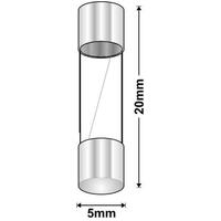 CEB Glass Fuse | Rating: 50 mA | Dimensions: 2AG 5mm x 20mm