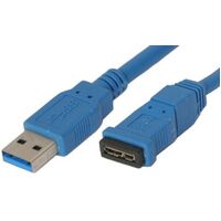 USB 3.0 A MALE TO USB 3.0 MICRO-AB FEMALE 