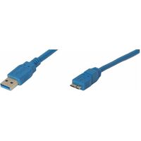 USB 3.0 A MALE TO USB 3.0 MICRO-B MALE 